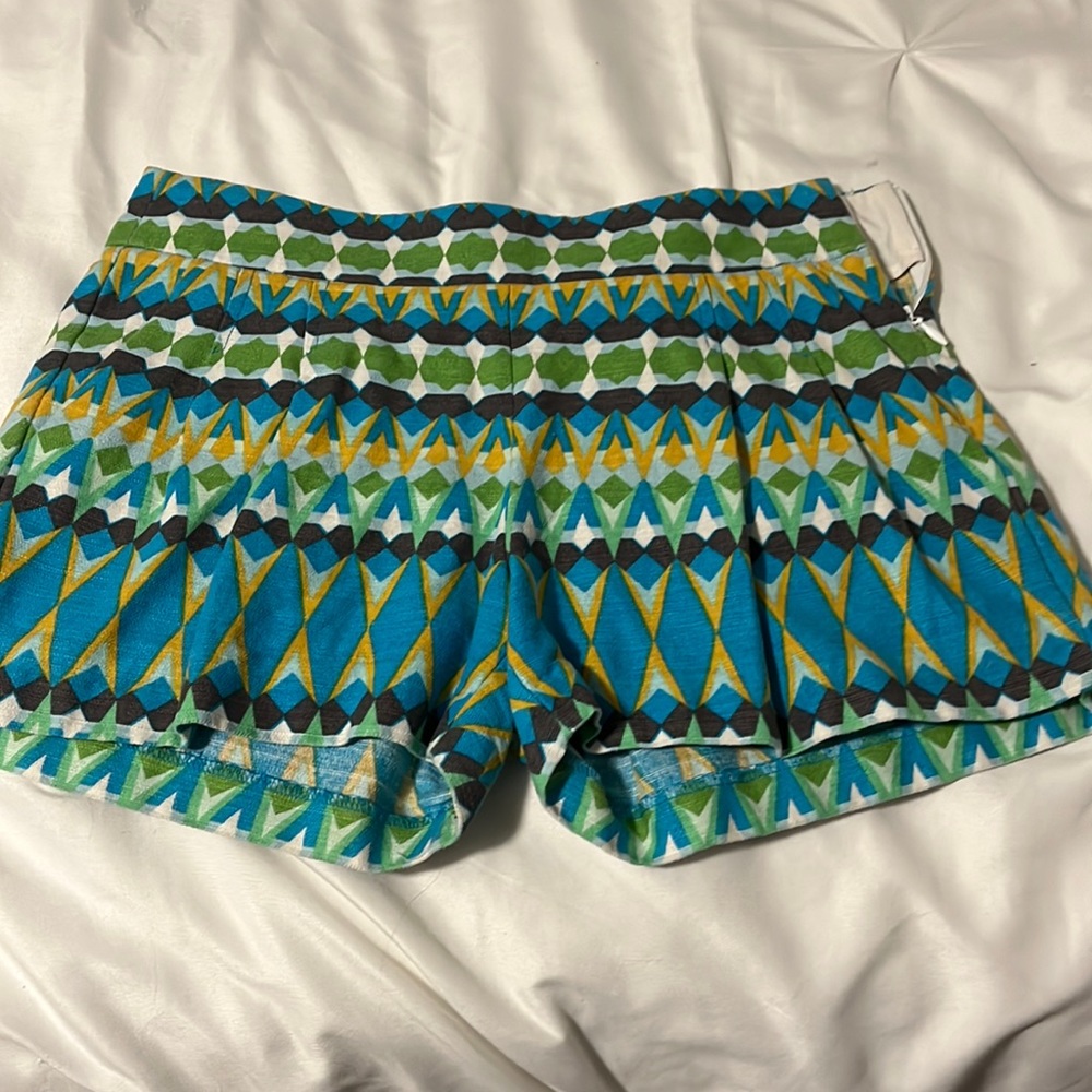 J.Crew pattern shorts size 00